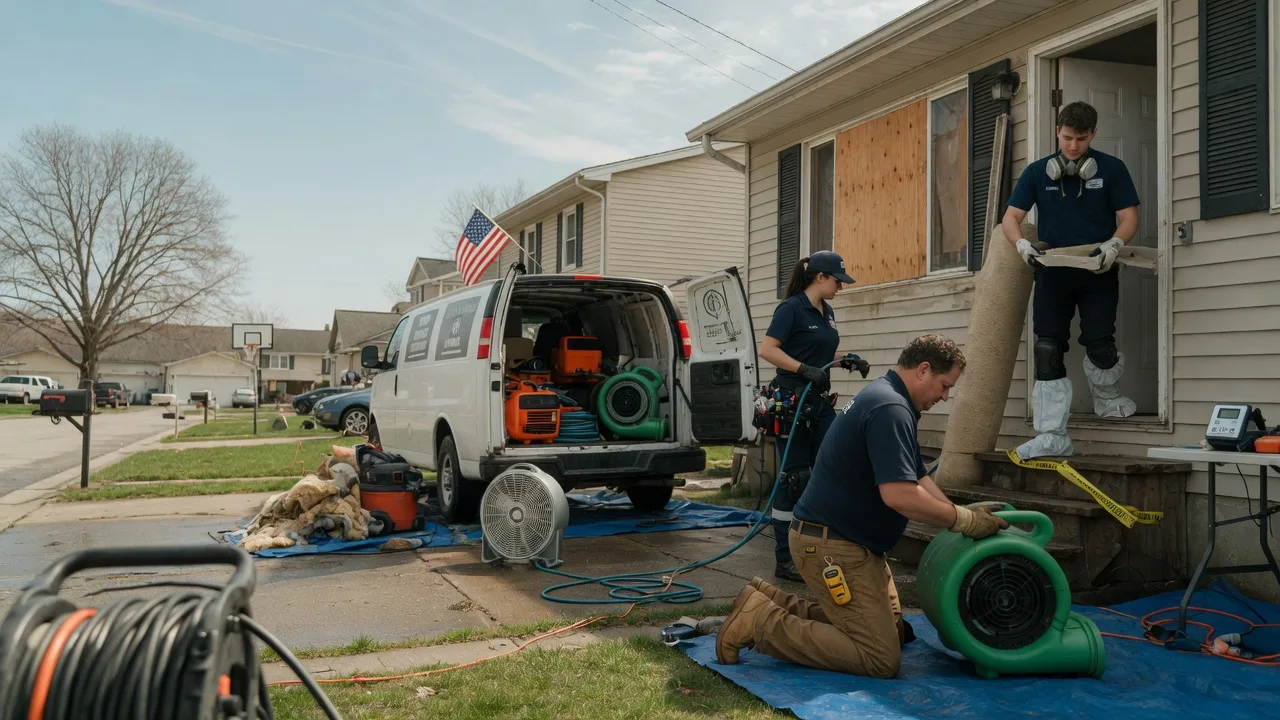 Water Damage Restoration in Peckville, PA near me
